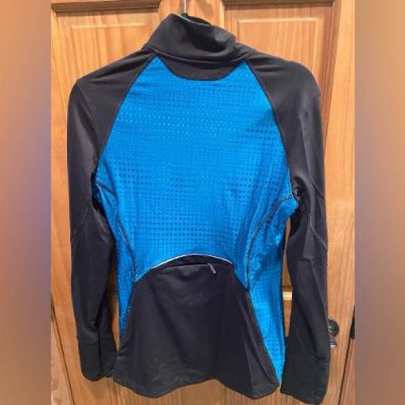 Victoria Secret (VSX) Knockout Jacket Med Black Aqua - Picture 2 of 4